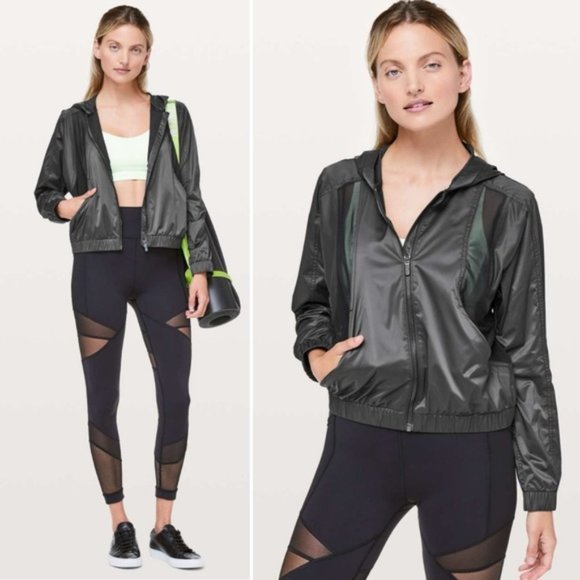 lululemon athletica Jackets & Blazers - Lululemon Before Dawn Jacket Black Size 4